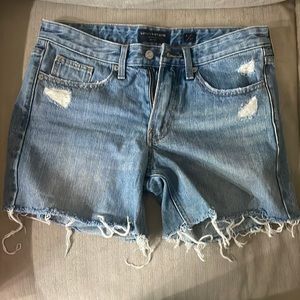New Distressed blue Jean shorts